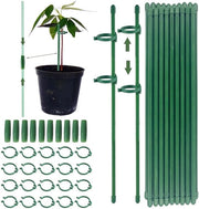 Sostegno per piante 20 pezzi - Sostegno per crescita - Supporto per piante - Sostegno per pomodoro - Sostegno per cavolo - Materiale in vetroresina duraturo - Supporto per piante in vetroresina