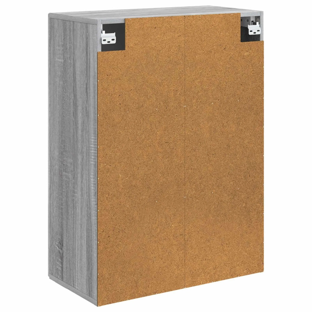 Armadietto a Muro | Mobiletto a muro Sonoma grigio 66 x 34,5 x 90 cm