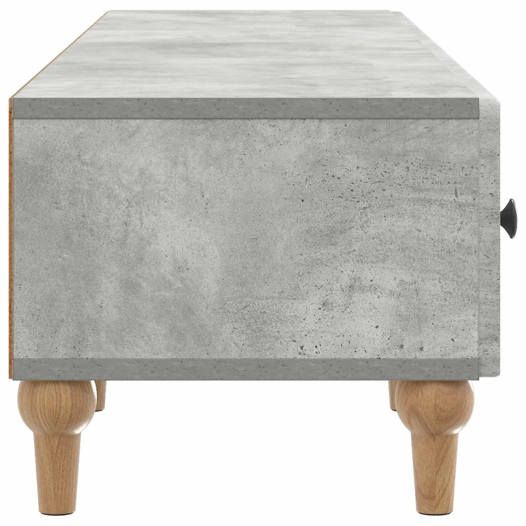 Mobile TV con cassetto Grigio Cemento 147 x 34,5 x 30 cm 894248
