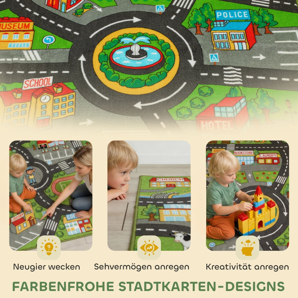 Tappeto gioco per bambini ¨C Minimal ¨C 200x150cm