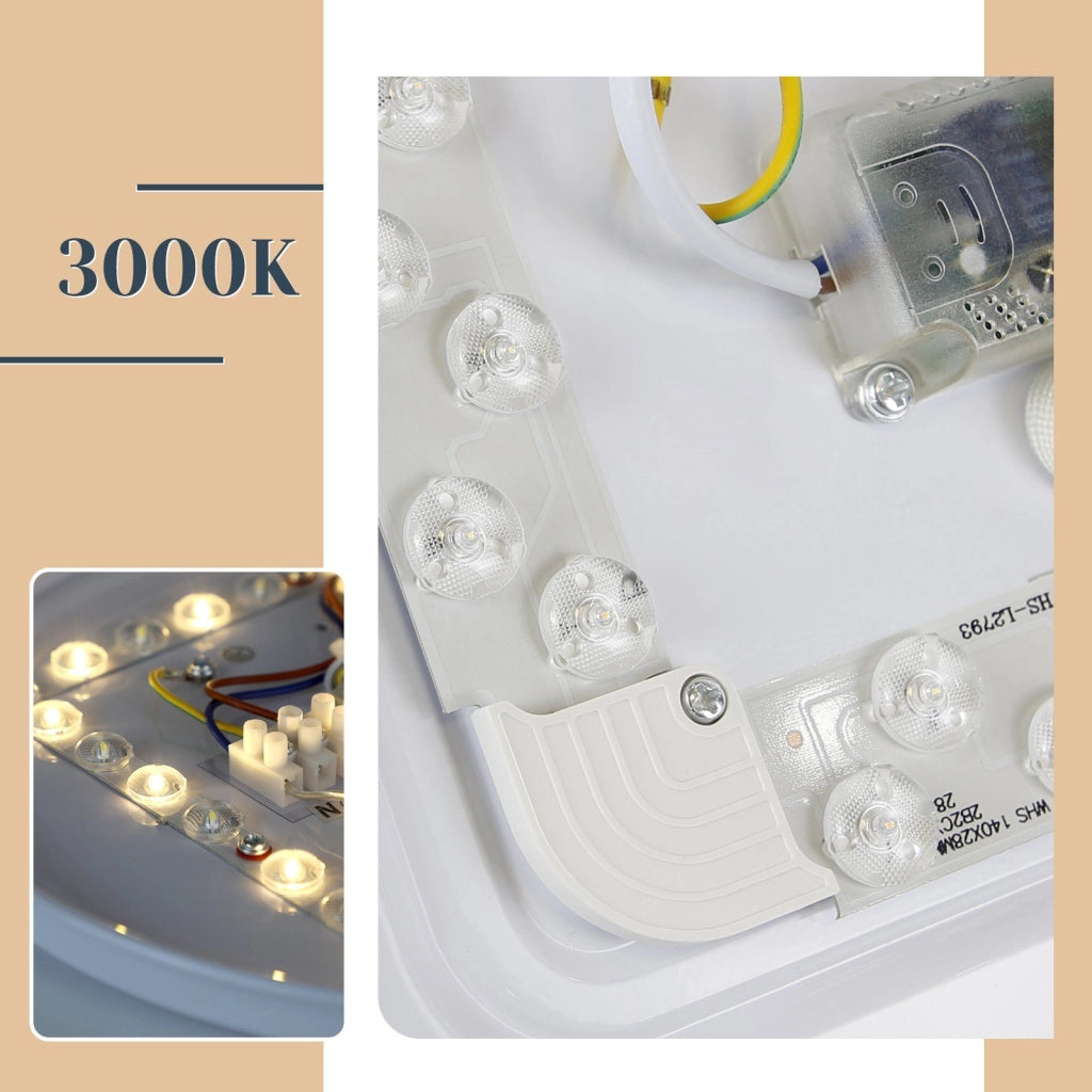 ZMH Lampada da soffitto LED cielo stellato 12W moderna elegante per camera letto