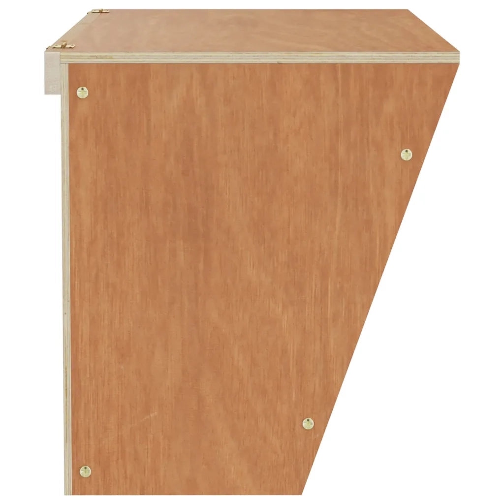 Mangiatoia per Conigli 37x18,5x23 cm in Legno Massello di Abete 172424