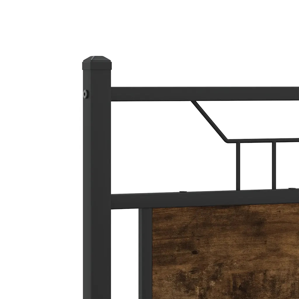 Giroletto senza Materasso Rovere Fumo 120x190 cm in Truciolato 4106923