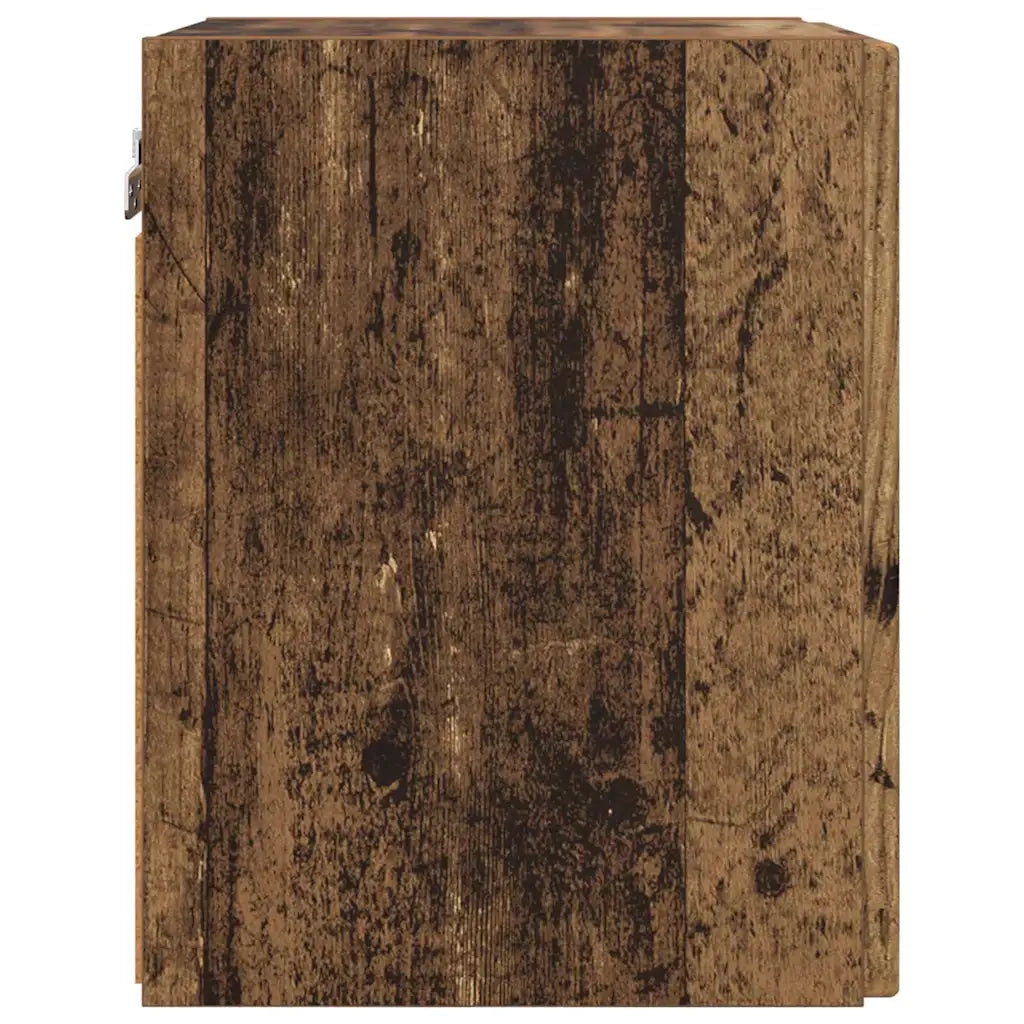 Mobile TV da Parete | Armadietto TV | Mobile Porta TV Legno vecchio 30 x 31 x 40 cm