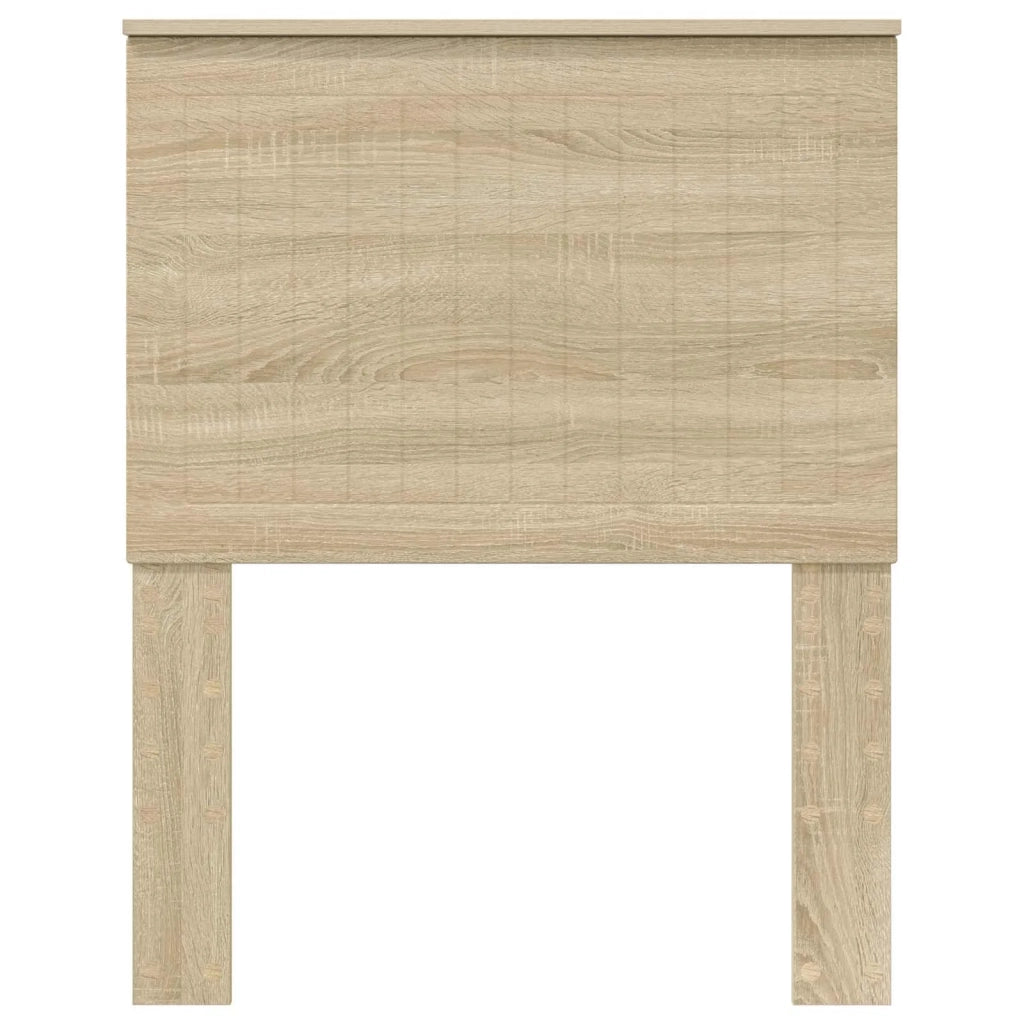 Testiera | Testata con Testiera | Testata Rovere Sonoma 75 cm Legno multistrato