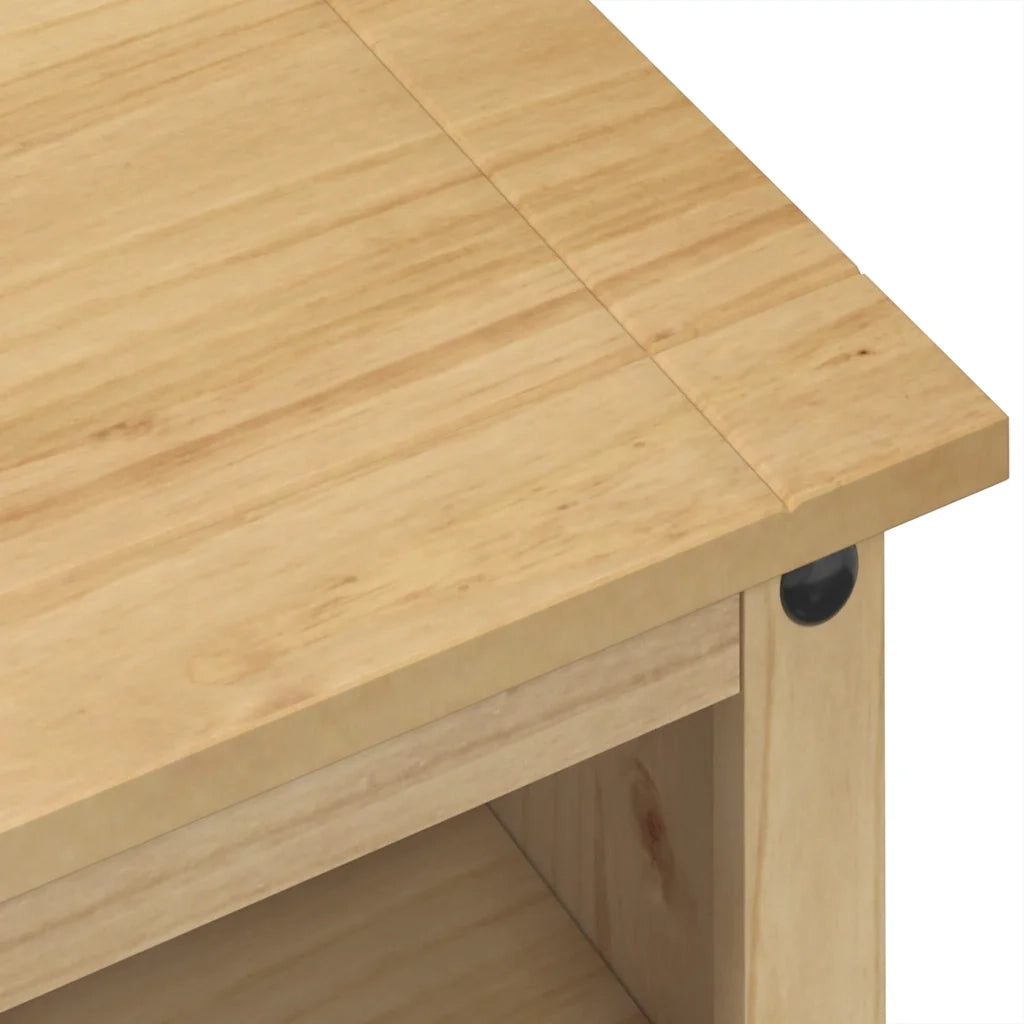 Mobile Porta TV Corona 100x40x52 cm in Legno Massello di Pino 4005668