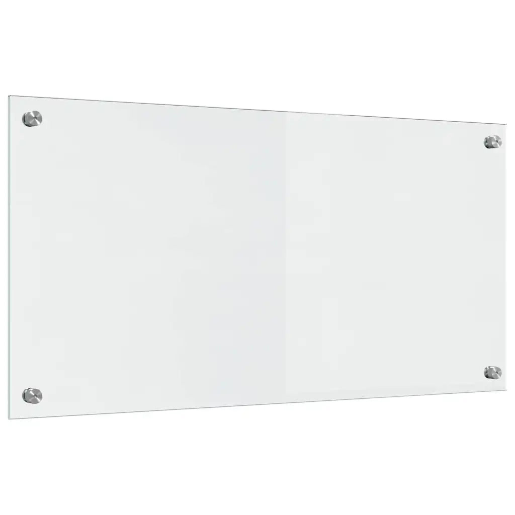Schienale da cucina 2 pcs Trasparente 80 x 40 cm 3415533