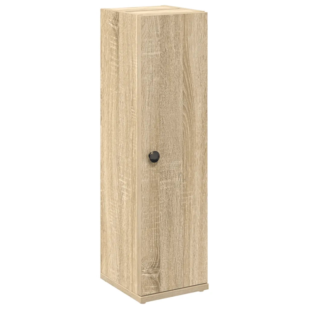 Mobile da Bagno con Portarotolo Rovere Sonoma 20,5x22x72 cm 858517