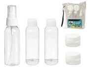 SET FLACONI DA VIAGGIO 5 PEZZI - 2 pezzi XTRA