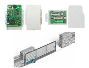 KIT GESTIONE COSTE DI SICUREZZA WIRELESS 868MHZ RADIO BAND TX + RX 12V 24V NA NC