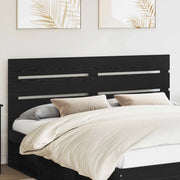 Testiera Rovere Nero Legno ingegnerizzato 887522