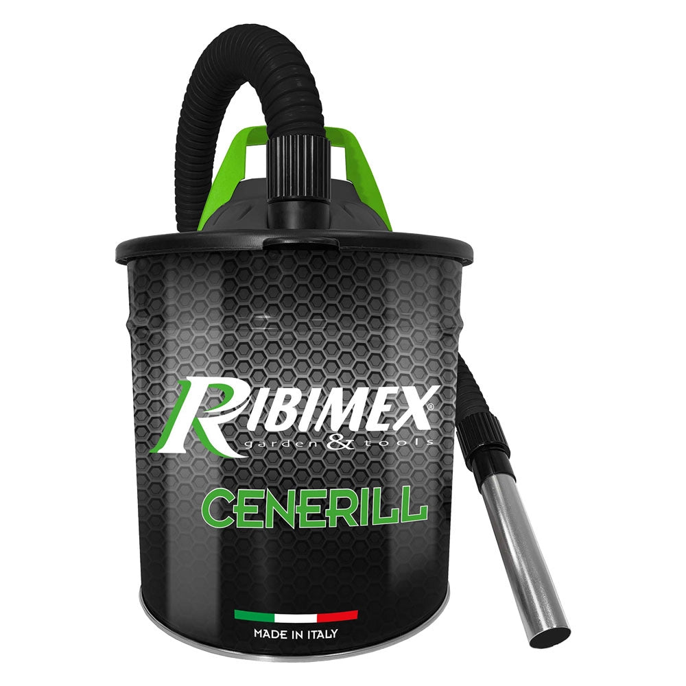 1pz bidone aspiracenere 'cenerill' lt. 18 - 1000 w cod:ferx.800778nlm