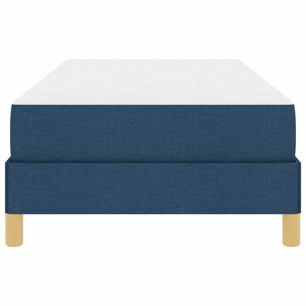 Letto a molle con materasso Blu 100 x 200 cm Tessuto 3398548