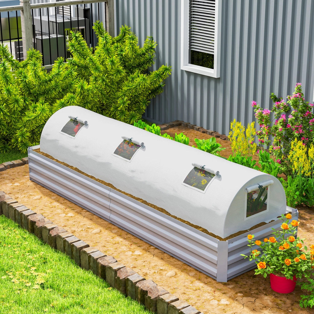 Serra da giardino ¨C zephmum ¨C 300x80x45 cm bianco