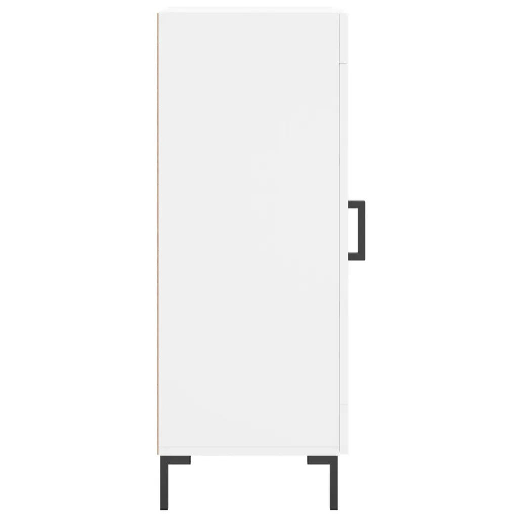 Credenza | Madia | Buffet da pranzo | Armadio da pranzo Bianca 34,5x34x90 cm in Legno Multistrato