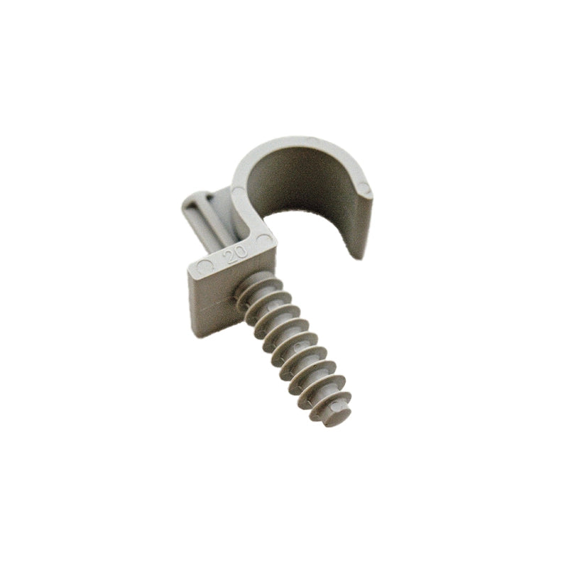 100 PZ COLLARI RAPIDO R SINGOLO IN NYLON- mm 20- DH- pezzi 1