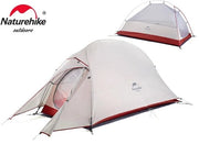 Tenda da Campeggio - Bianca - 1 Posto - Impermeabile - Leggera - Resistente al Maltempo - Tende - Festival - Dimensioni Ripiegato: 45x12cm