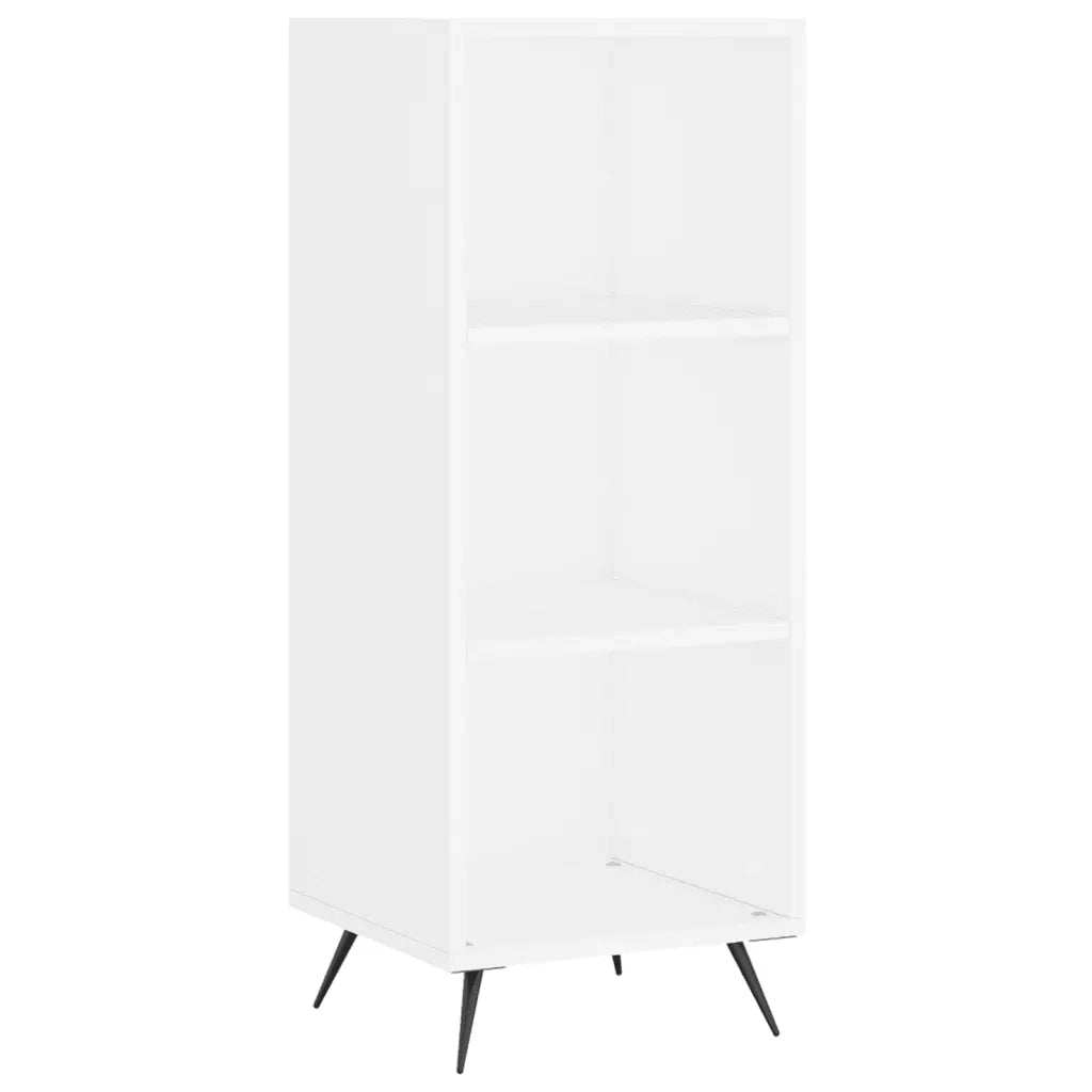 Credenza Bianca 34,5x34x180 cm in Legno Multistrato 3200297