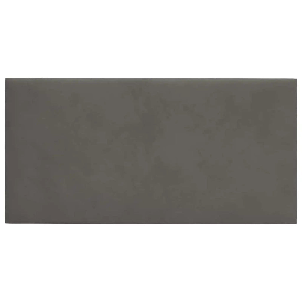 Testiera | Testata da Parete 12 pcs Grigio Scuro Velluto
