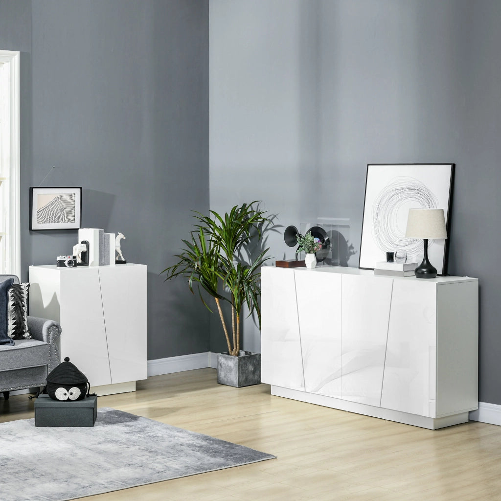 Mobile Salvaspazio 5 Ripiani ¨C Xylo ¨C Bianco Truciolato 150x40x88 cm