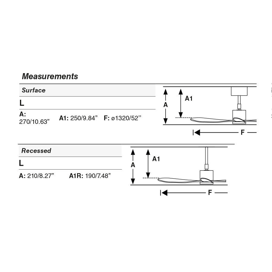 FARO Ventilatore da soffitto in acciaio grigio opaco 6 velocita funzione inversa telecomando incluso Amelia