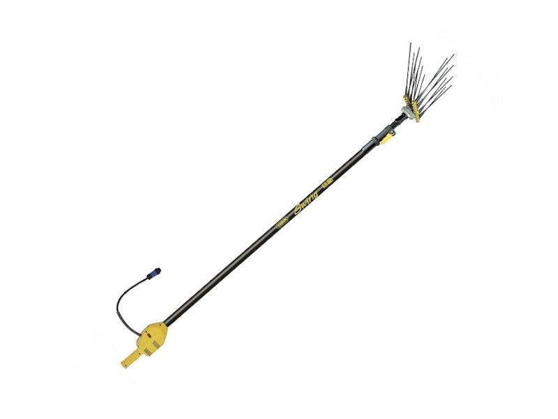 Abbacchiatore a batteria 12V Lisam Swing Asta Fissa in carbonio da 2 metri