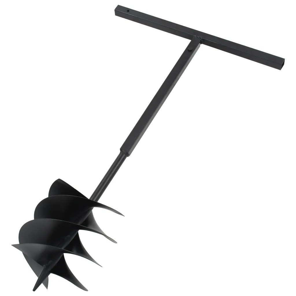 Trivella per Terreno con Maniglia 200 mm Acciaio Nero CFW9541076