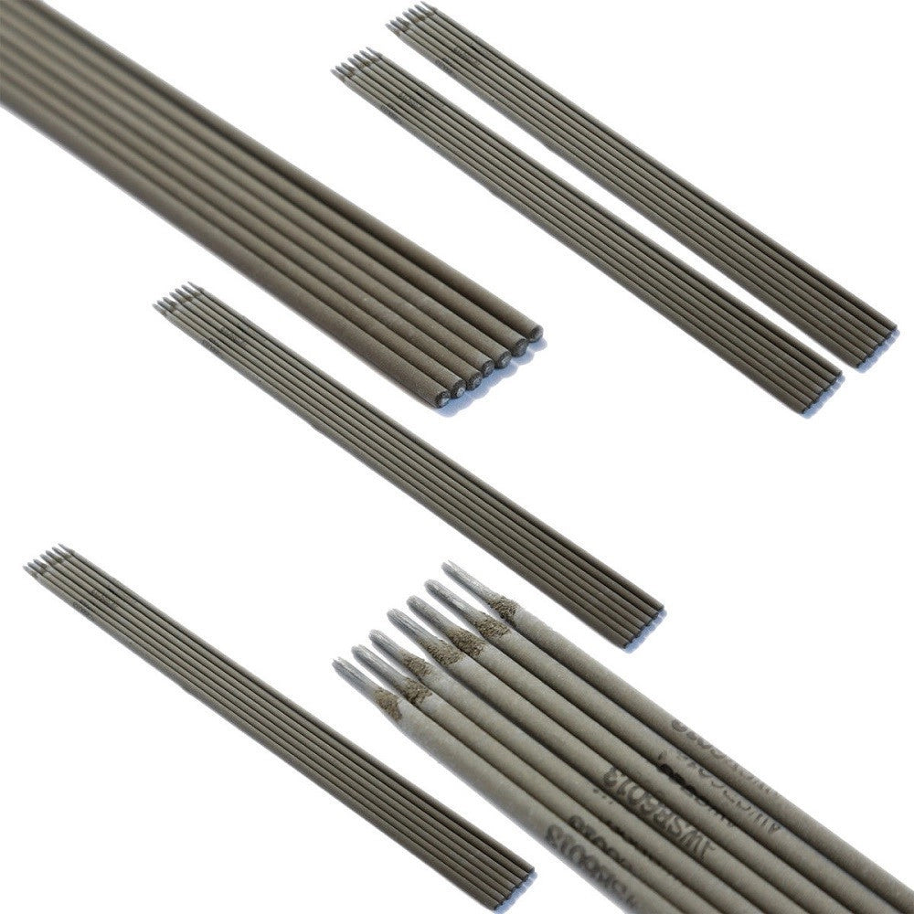 Trade Shop - Set 10 Pezzi Elettrodi Saldatura Acciaio Inossidabile Inox 2.5x300mm Saldare -