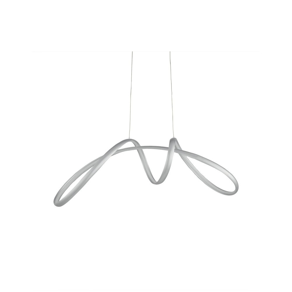 Lampadario a sospensione a Led Lumen di Ondaluce 60w 6000lm 110cm Dimmerabile 4000k
