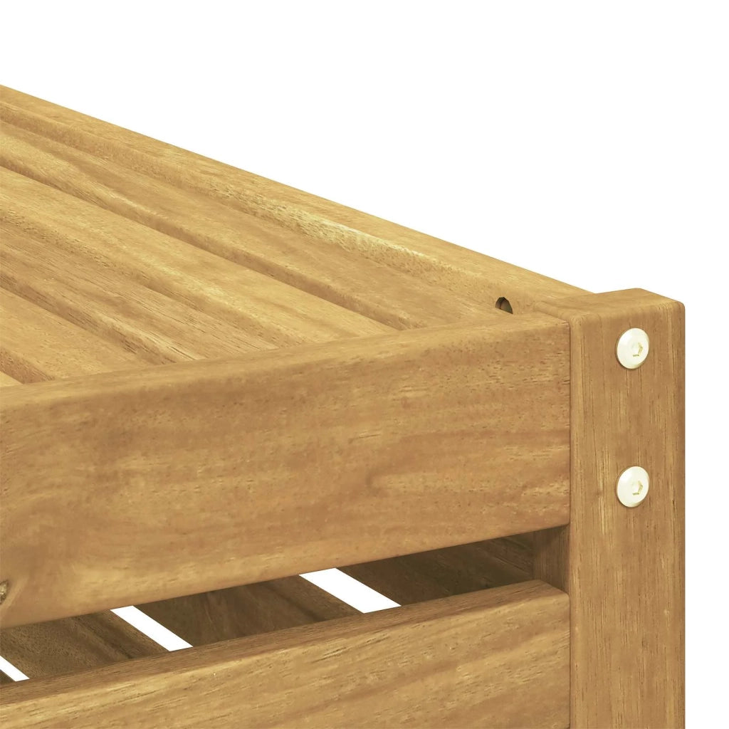 2 pz Set di divani da esterno Bianco 3391104