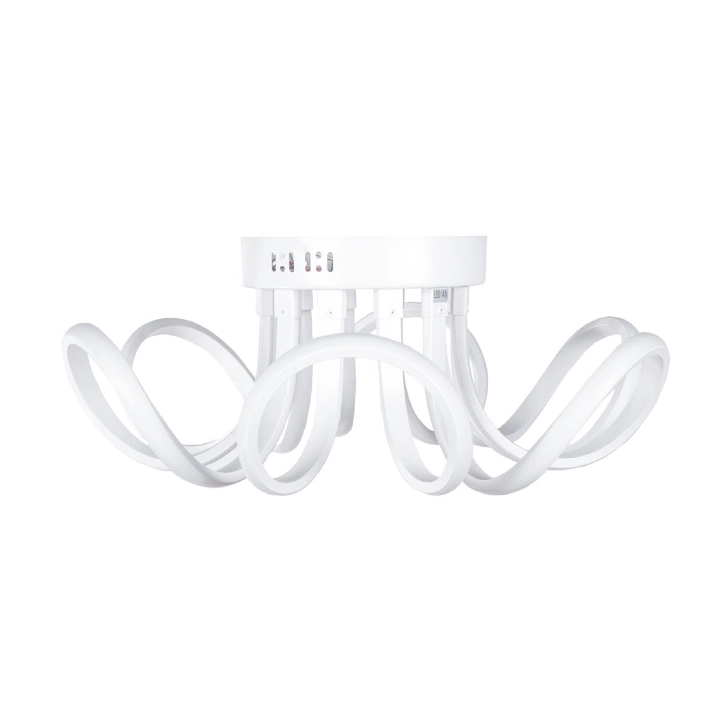 Lampadario led in termoplastica ed acrilico 4000k