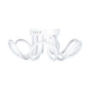 Lampadario led in termoplastica ed acrilico 4000k
