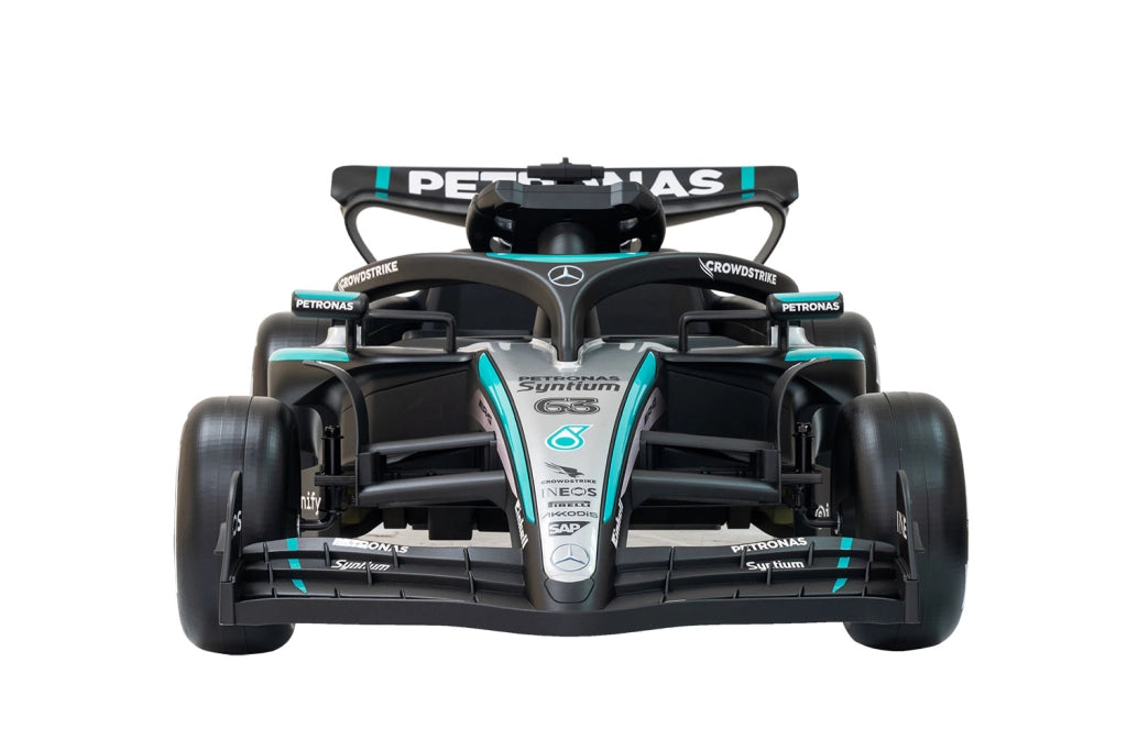 Macchina Elettrica per Bambini Licenza Mercedes F1 12V con Telecomando Nero