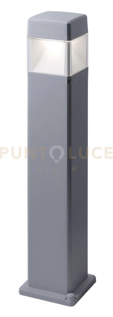 LODI PALO 80 CM 1 LUCE GRIGIO IP55 ATTACCO GX53 LED 10W LAMPADINA INCLUSA