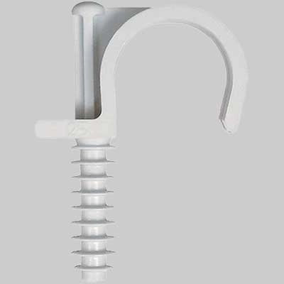 FISSATUBO A BATTERE SINGOLO FX-S - 25 - 1 confezioni - FISCHER