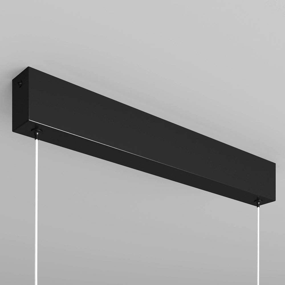 Lampada sospesa Maytoni Step LED 23W 4000K nera metallo