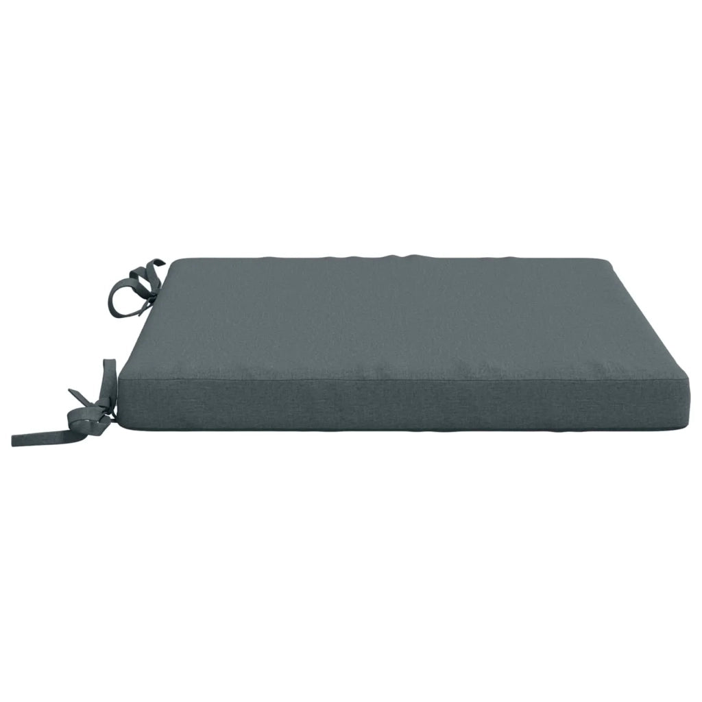 Cuscini per Sedia in 4 Pezzi SOEST 4 pz 100% Poliestere Blu 944358