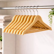 SET 8 GRUCCE IN LEGNO NATURALE