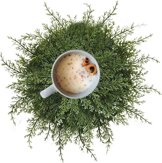 Tavoliere da Natale in Cedro Finto - Tavoliere da Festa Multifunzionale per la Decorazione Natale.