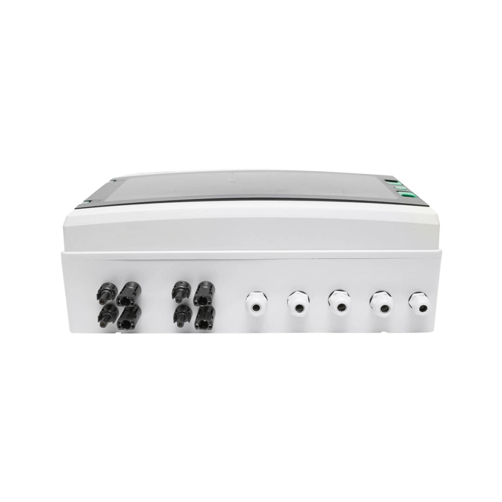 Quadro di protezione DC/AC equipaggiato per sistemi fotovoltaici da 3–6 kW con inverter ON/OFF Grid per prosumer.