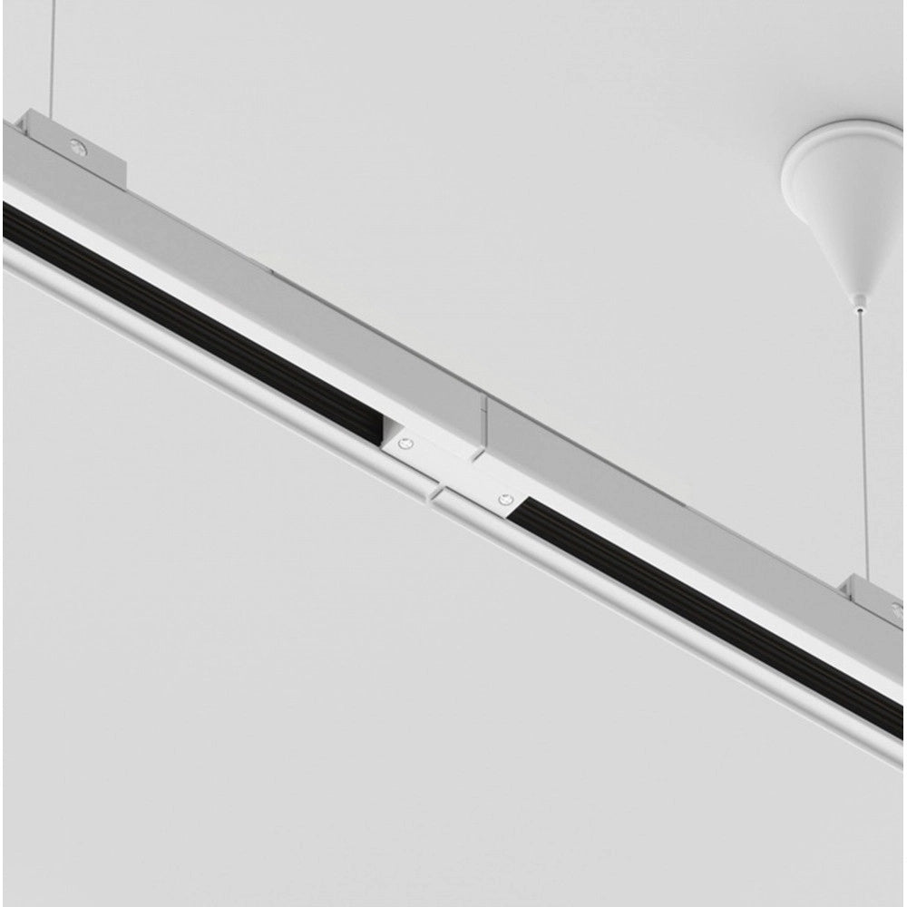 Trade Shop - Cavo Fili Per Lampada 3 Mt Elemento Di Sospensione Per Binario Trifase Bianco Gf-b3m -