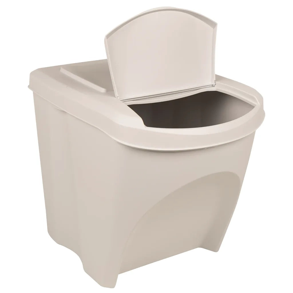 Contenitori Impilabili per Rifiuti 3 pz Bianco 75L Polipropilene CFW6746322