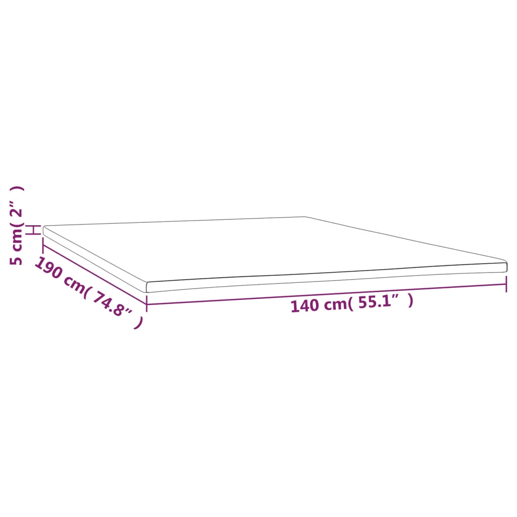 Coprimaterasso 140x190x5 cm 347910