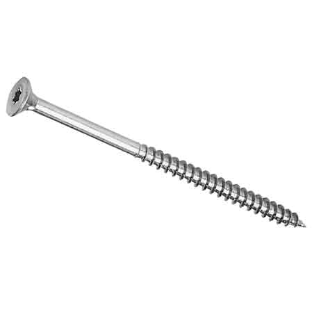 VITE PER LEGNO TSP TORX ZINCATA 5,0x70/45 mm - 200 pezzi- AMBROVIT