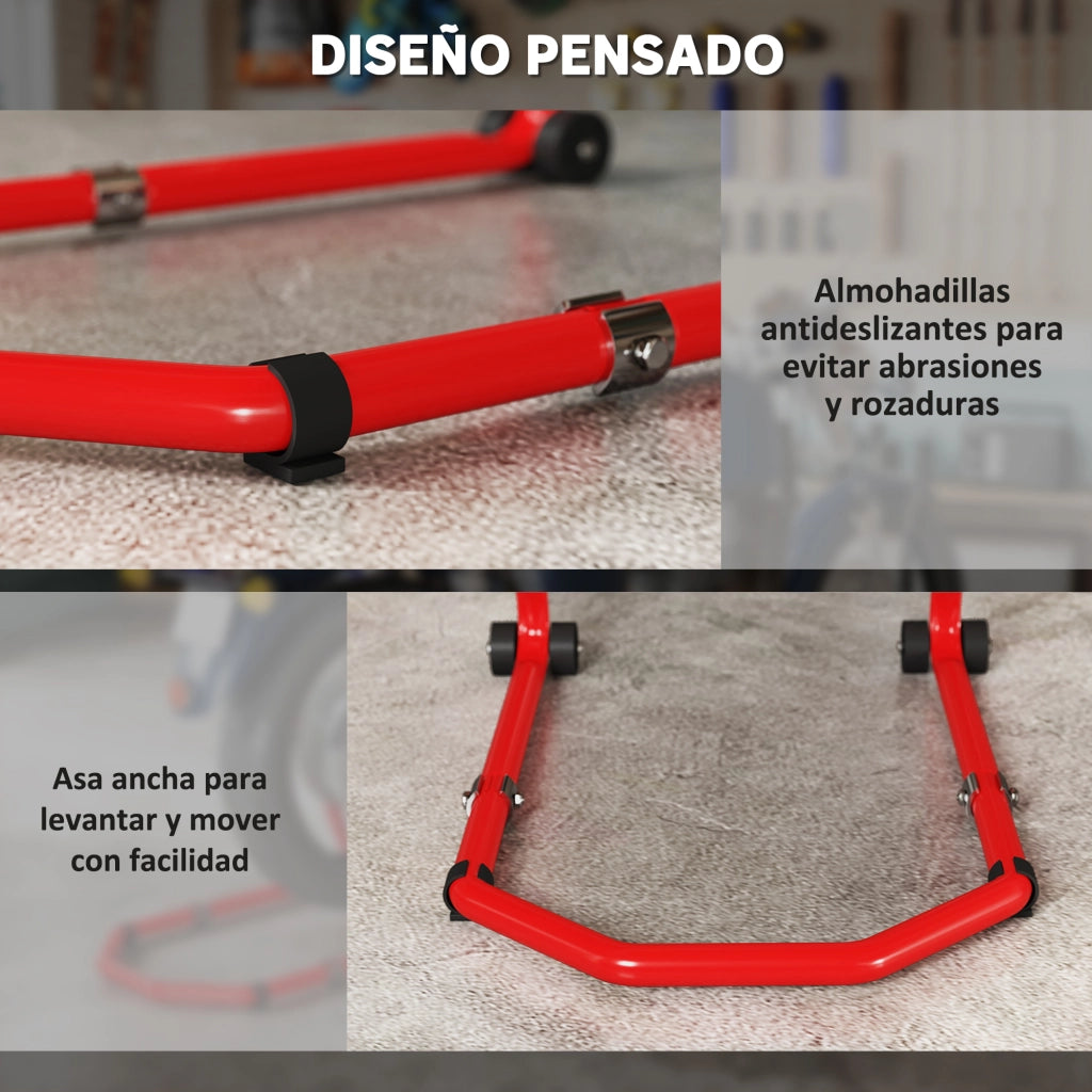 Supporto Ruota Motocicleta Anteriore e Posteriore ¨C zephmum ¨C Grigio