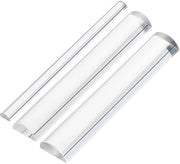 Vergrootglas 3 Stuks - Acquario per Vergrootglas - Strisce Guida alla lettura - Scatola di conservazione - Cristallo trasparente - Diversi dimensioni - Linea di lettura