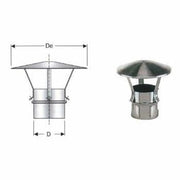 Inox mono parete aisi 316 cappel lo cinese d.100 b08xb7z9zw
