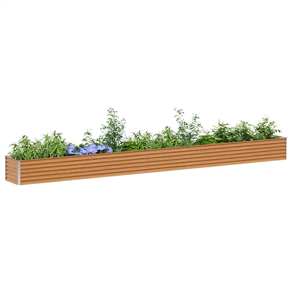 Letto rialzato da giardino 485 x 50 x 36 cm Acciaio zincato 42017347