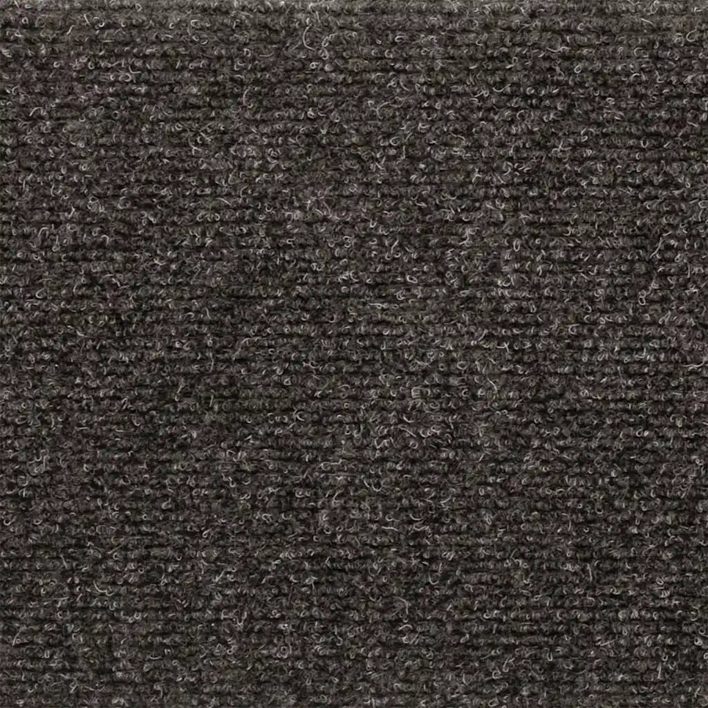 Tappetini per scale autoadesivi 15 pz | Gradini per Scale 65x21x4 cm Antracite Bordo rettangolare