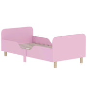 Letto singolo per bambini ¨C Minimal ¨C MDF rosa